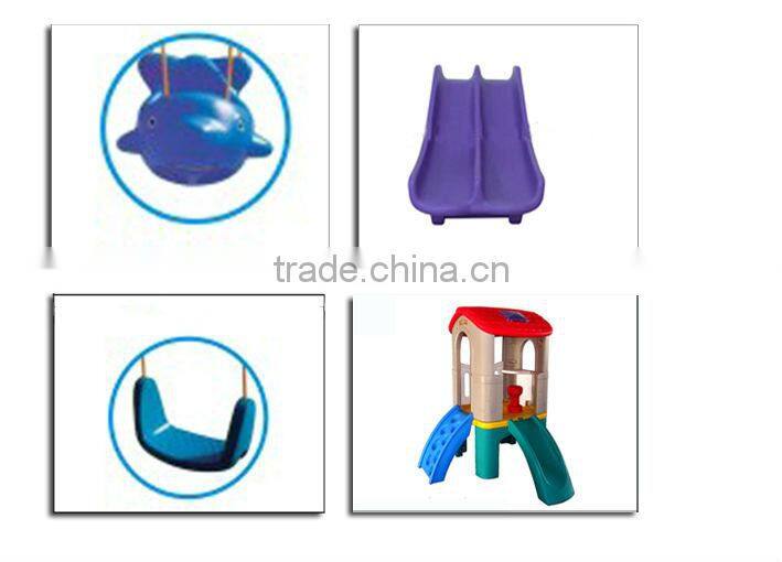 Four Seats Fantastic Slide Swing Set 7-15a