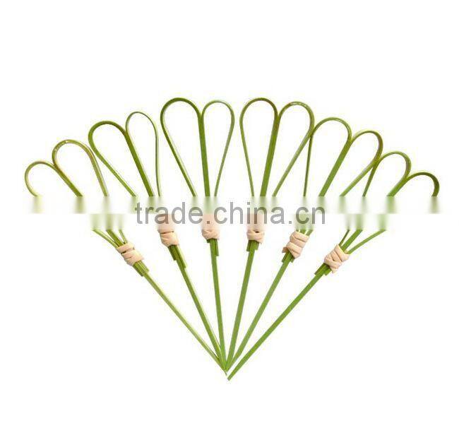 HOT SELLING FDA bamboo heart picks For Sale