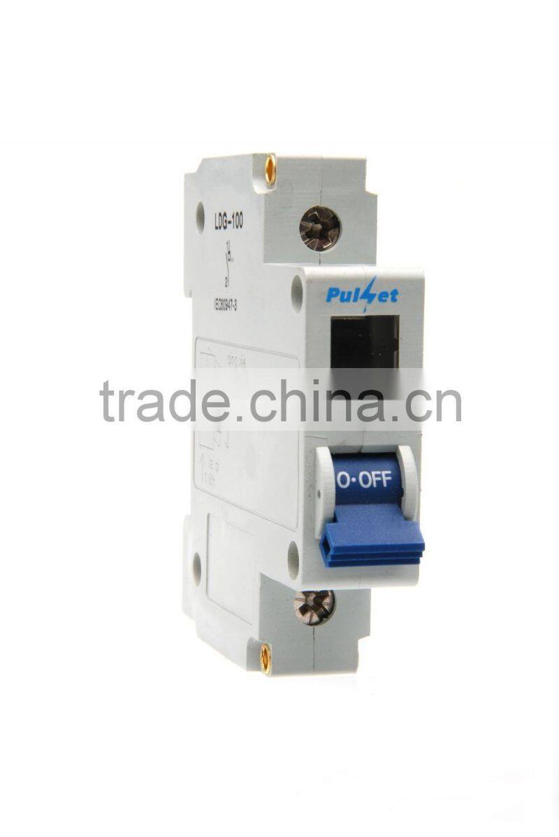 Single Phase Isolator 80a 100a Main Switch