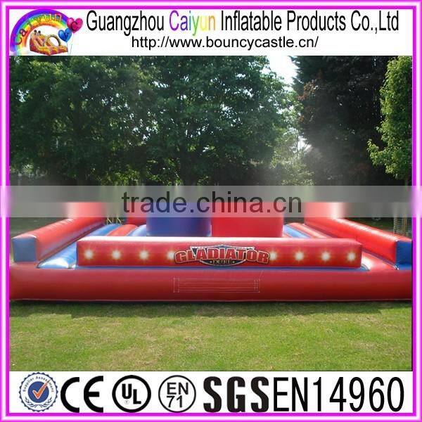 Funny inflatable gladiator arena from professional factory