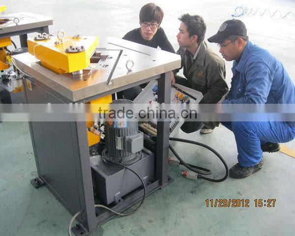 Hydraulic notching machine ( fixed angle)