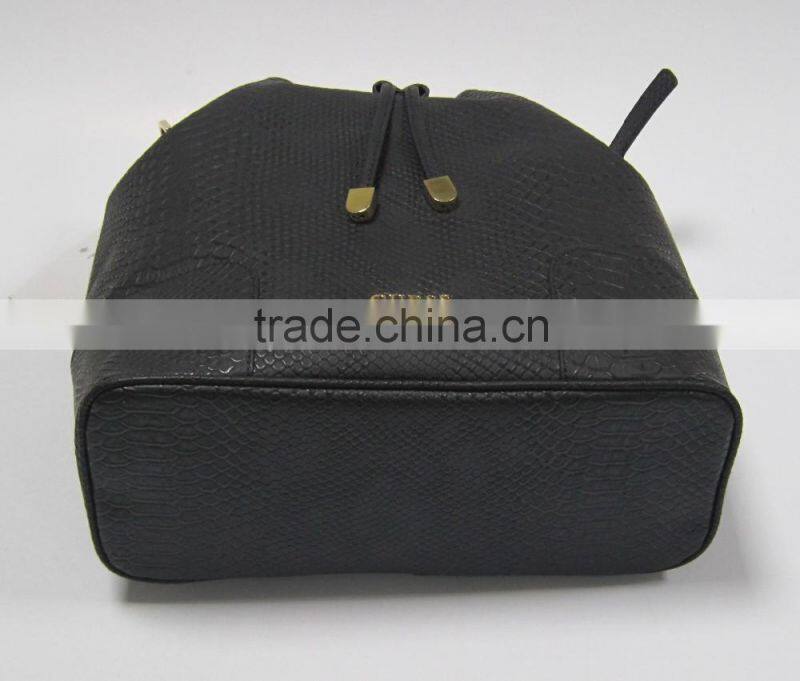 wholesale Pu leather drawstring backpack