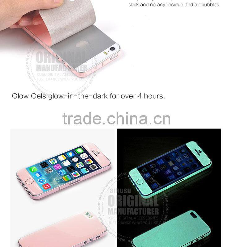 Supply Epoxy Noctilucent Sticker for iphone 5s/5c