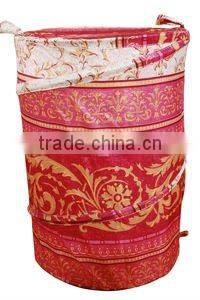 Foldable pop up Bath Hamper for home, factory directly small MOQ acceptable bathroom launtry bag