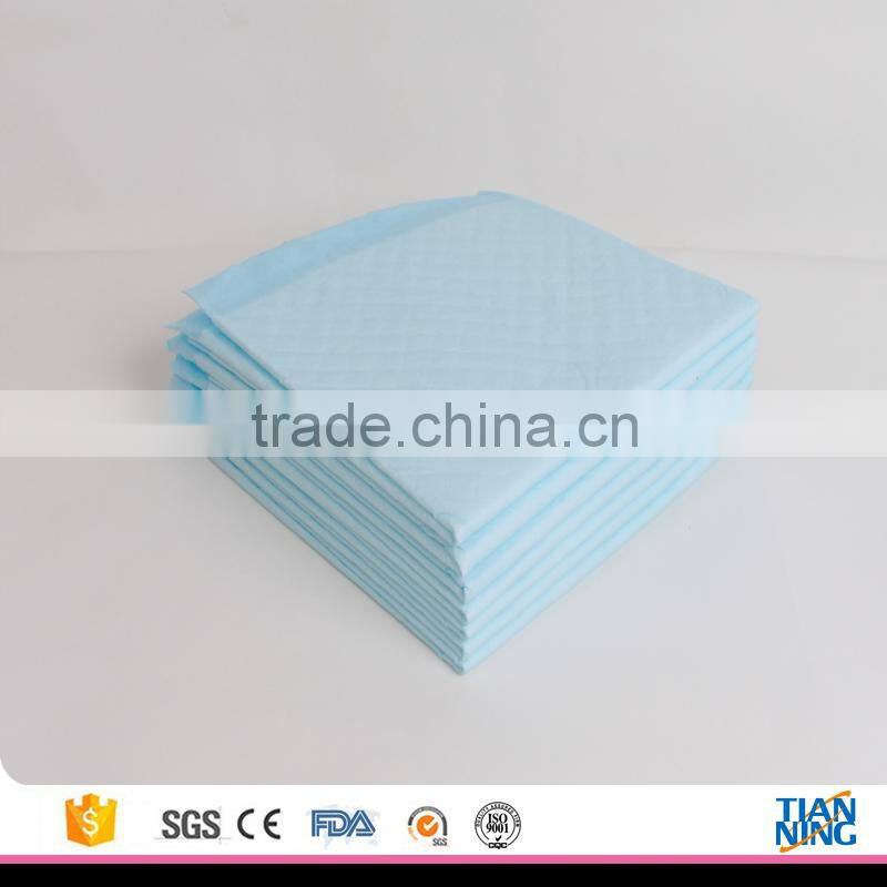 hospital nonreusable underpads with nonwoven fabric material medical products