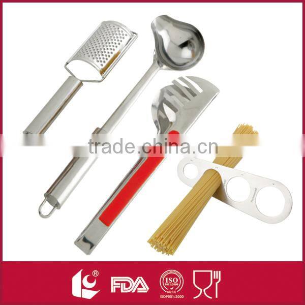 High quality stainless steel pasta utensil 3 in 1- Spaghetti server, Spaghetti Measuring & Cheese Grater