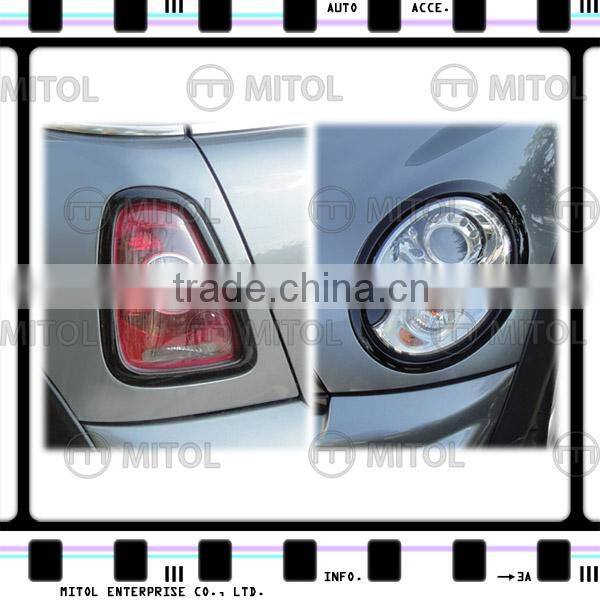 TAIL LAMP COVER For Mini Cooper R56 07-on Gloss Black ABS Cover