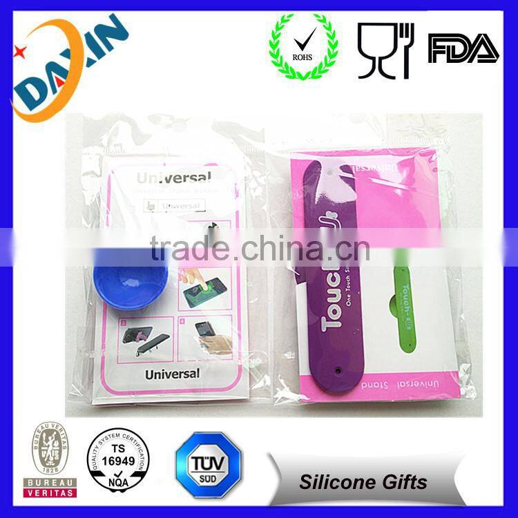 3m sticker smart wallet mobile card holder silicone phone suckers stand