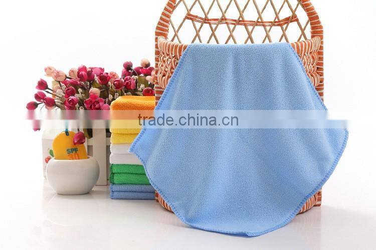 wholesale microfiber low density polyester baby wash cloths