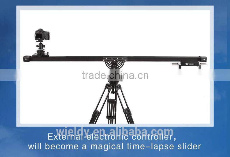 Wieldy video camera jib crane slider