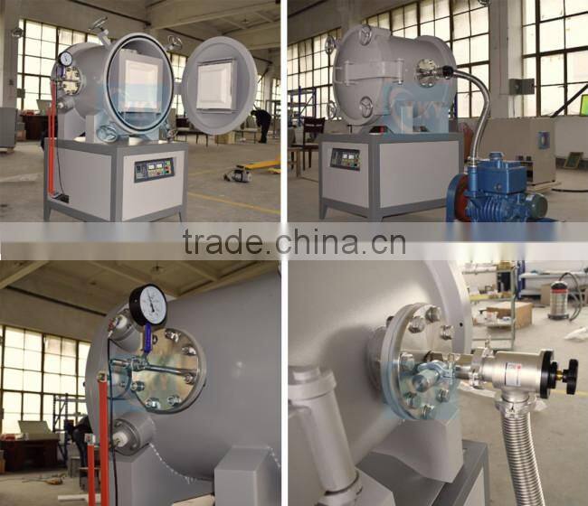 1600C ceramic sintering programmable vacuum inert gas batch annealing furnace