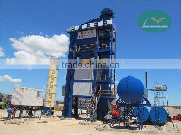 120TPH new asphalt batch mixers for best price,road construction machinery