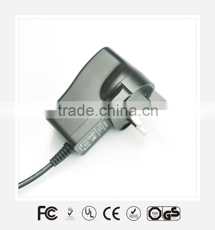 9V2A UL Plug AC/DC Switching Power Adapter with CE/GS Mark and 18W Switching Power Supplies for LED light