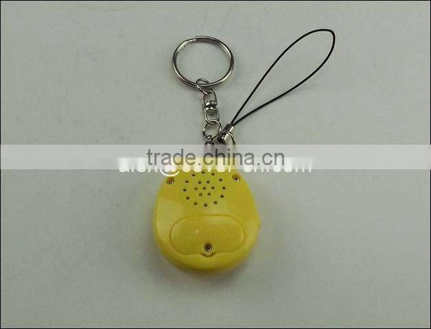 Custom Novelty voice recordable KeyChains for promotion gifts with4-color Logo Imprinting