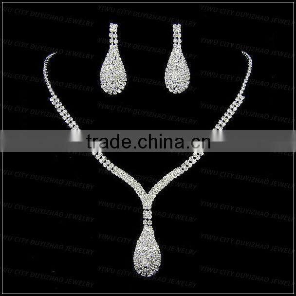 Fashion flower jewelry sets