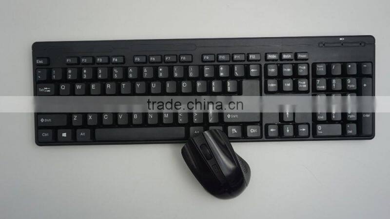 Cheap price wireless waterproof keyboard and mouse USB keyboard laptop/smart tv /pctv tvpc