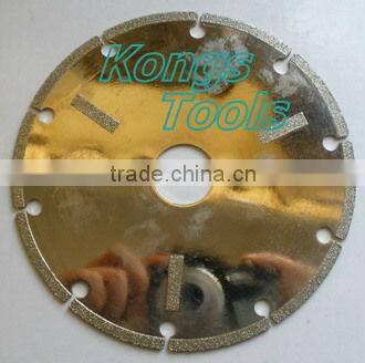Electroplated Segmented Diamond Blade