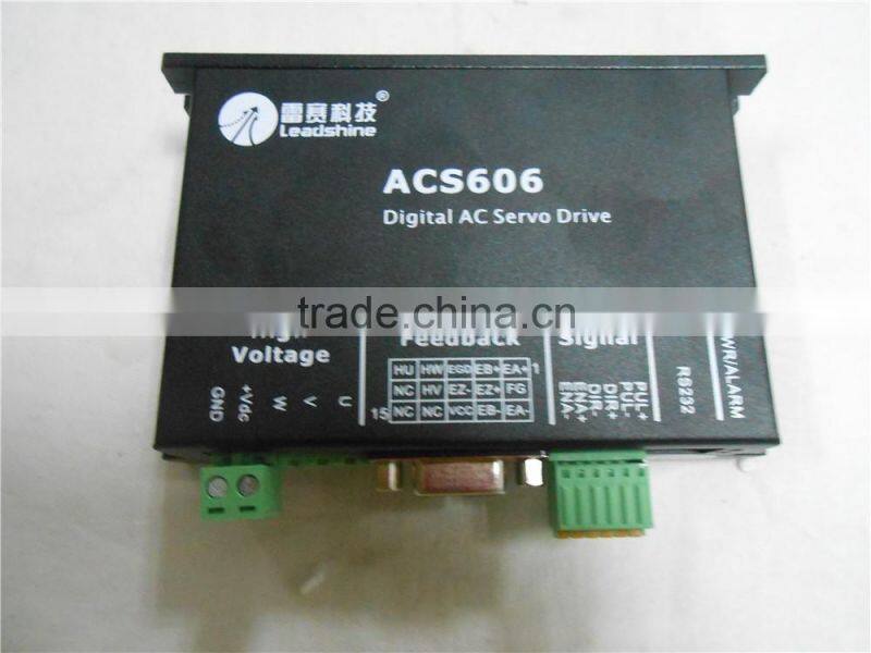 ACS606 leadshine cnc brushless dc servo drive cheap china servo