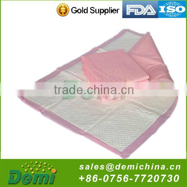 Disposable printed diaper pad