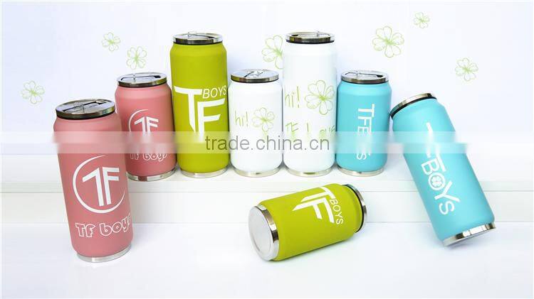 Cola can Stainless Steel Coffee thermos bottle