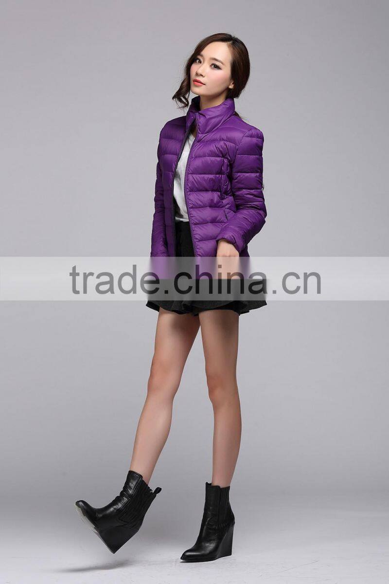 Factory price ultralight softshell winter jackets