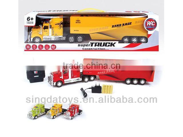 New arrive ! 4 Channel with light and recharge battery rc container truck