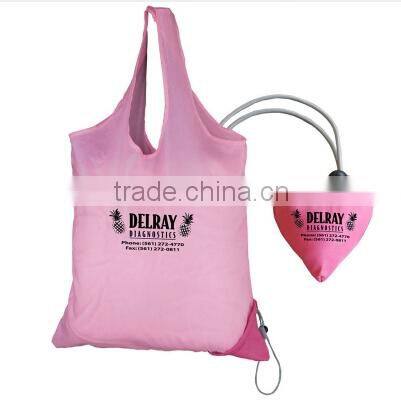 Promotional Foldaway shopper Bag /Morph Sac /Strawberry Shopping Bag