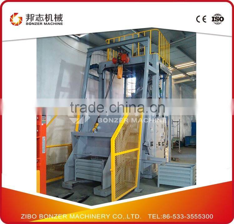 Q3210 Dustless Shot Blasting Machine with High Quality Blast Wheel from China Supplier