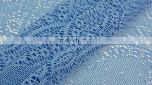 semi-circle 150cm weight 125gsm nylon 90% cut out mesh lycra elastic fabric