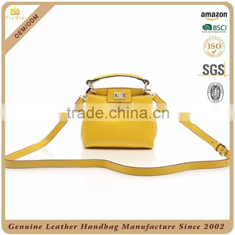 CSS1495-001 Candy color Lady 100% Real/Genuine leather Designer's Mini Purses handbag