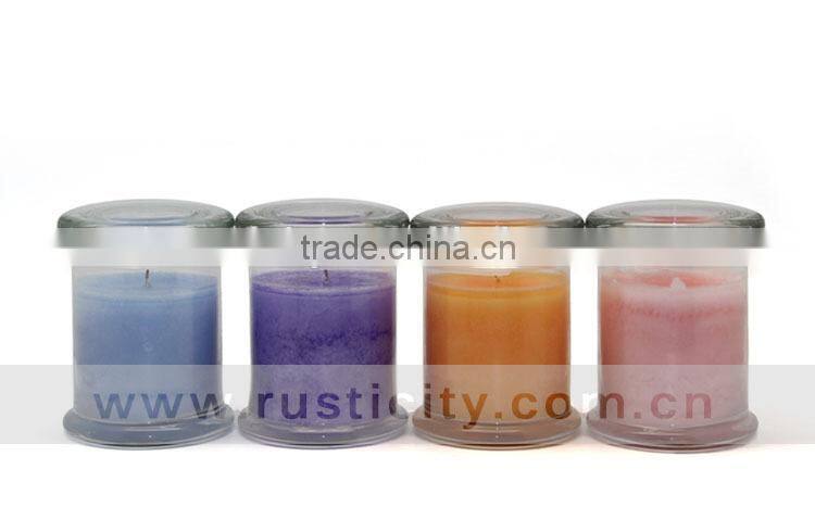 Flameless customized high value crystal candle making