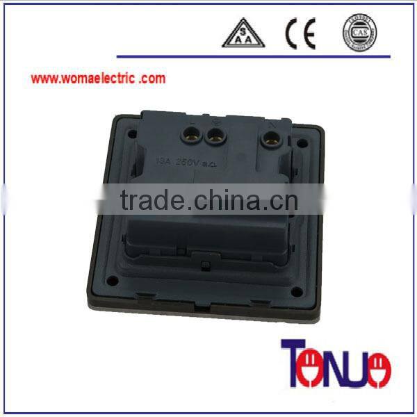 British style multi switched socket