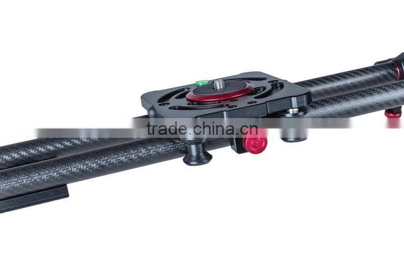 DS-S01+DS750H adjustable carbon fiber sliding rail and head set for camera use