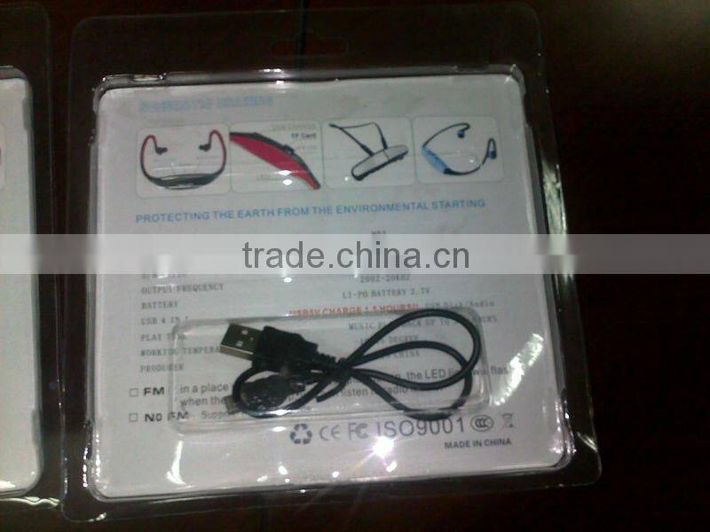 Hot sale Spain earphone mp3 player with fm , tf music sport mp3