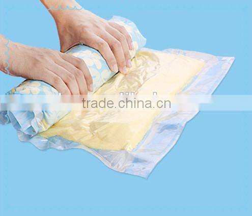 YIWU RODA Design Printing Plastic Pillow or cloth storage Vacuum Bag