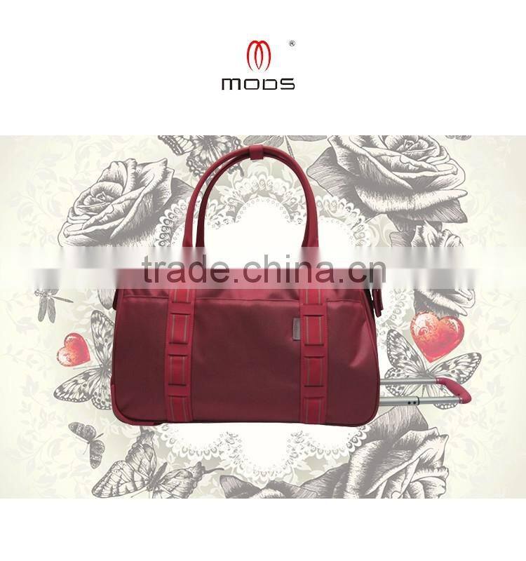 LARGE CAPACITY FASHIONABLE DUFFLE TROLLEY BAG FOR MAN AND WOMEN