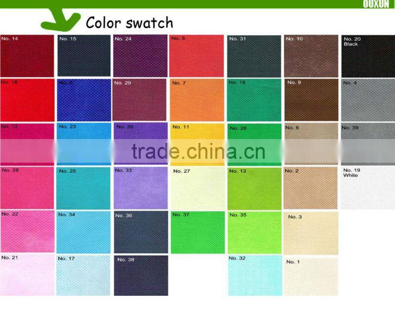 2015 new design transport recycled pp nonwoven cooler bags with aluminum foil