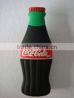 Beer Bottle Shaped 4GB Capacity PVC Plastic USB 2.0 Flash Drives, Ships from US