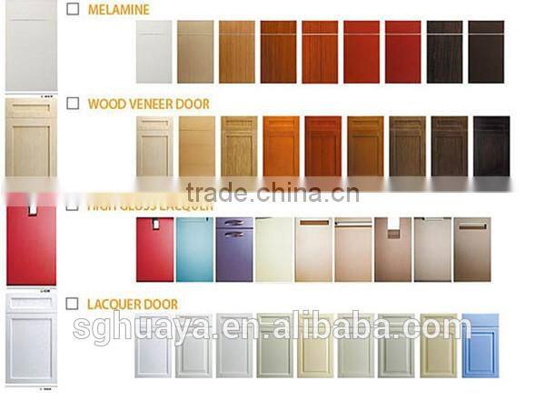 2015 popular PVC door panel for kitchen cabinet