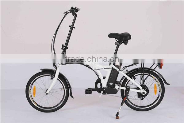 20" folding electric bike with lithium battery
