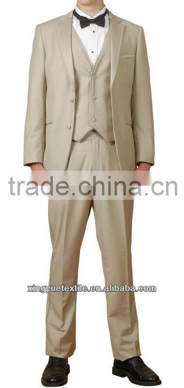 Elegant beige tuxedo