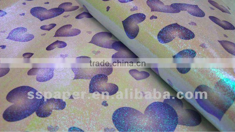 popular cheap self adhesive film rainbow film iridescent film