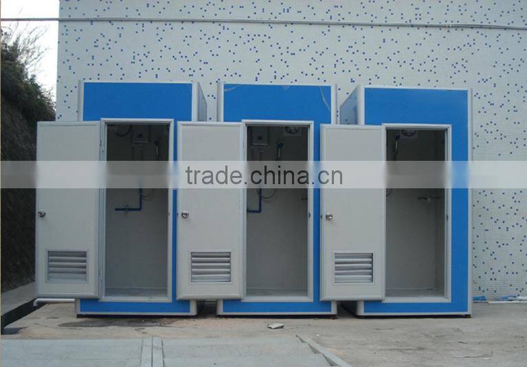 small steel moving prefab house for Public Toilet