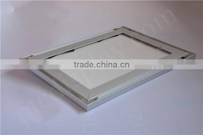 Square profile hollow board back board sublevel open snap frame