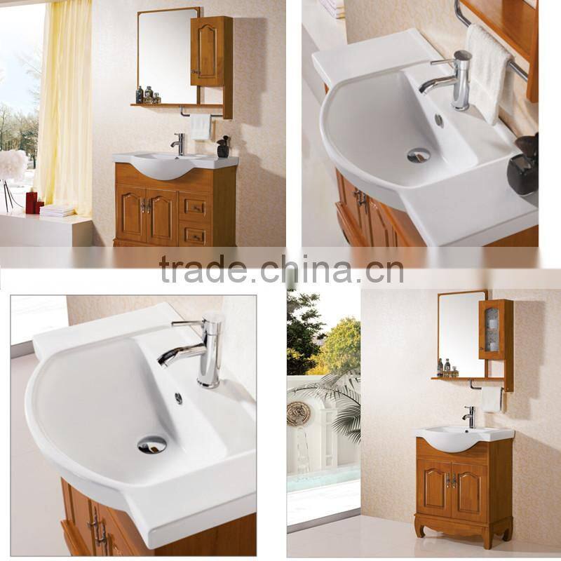 wood Bathroom wood mirrored Cabinets