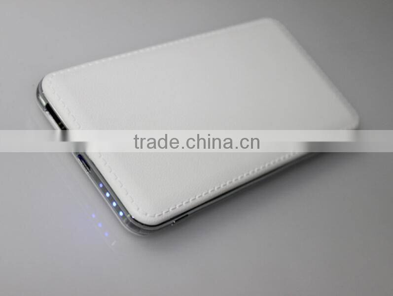 Rechargeable 6000mah power banks external battery charger