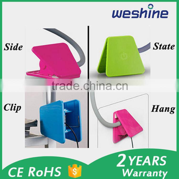 Modern 1w eyes protect desk lamp clip design convenient led lighting