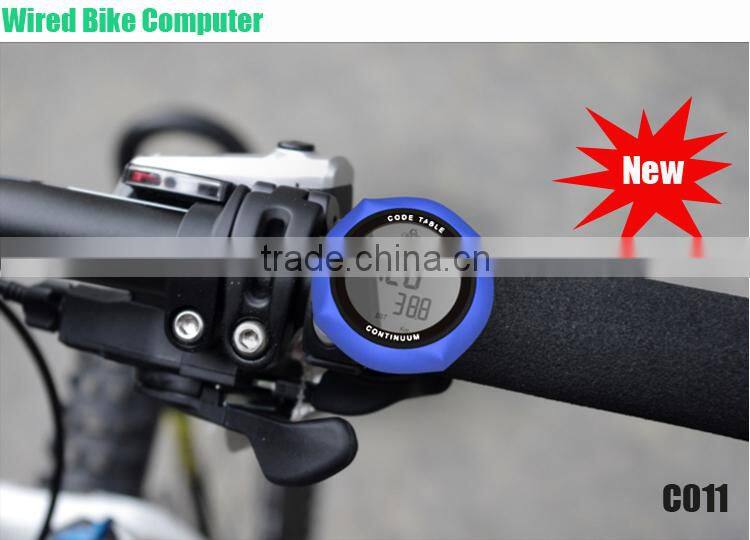 Waterproof LCD Display Electric Wireless Cycle Speedometer Sensor with Backlight