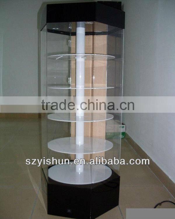 acrylic display box, acrylic lock display for supermarket