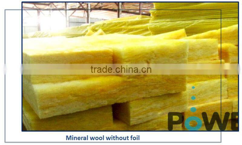 high density thermal insulation glass wool board for wall made in china